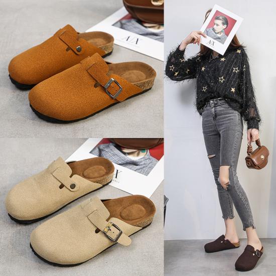 DM-E199 | New Summer Cork Sole Shoes Women Fashon Beach - Jinjiang Dingmao Shoes Co., Ltd.