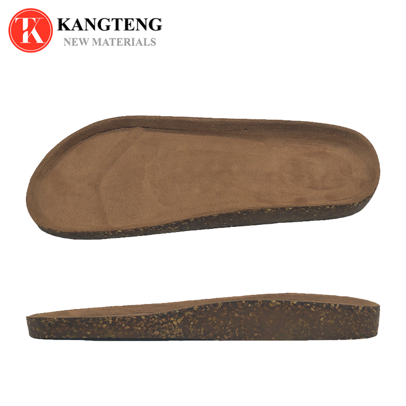 High-Quality TPR Cork With Suede Patch KM-2401 (DM-KM-2401) - Jinjiang Dingmao Shoes Co., Ltd.